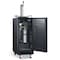 Edgestar 15 Inch Wide 1 Tap Kegerator with Forced Air Refrigeration and Air Cooled Beer Tower KC1500SS - alternate 3